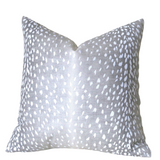 Navy Ombre Animal Print Pillow Cover / Fawn Pillow Cover / living room pillows / Toss pillow / accent pillows - Annabel Bleu