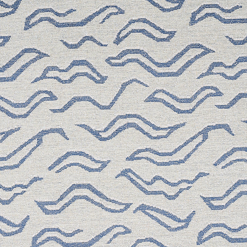 Kata: Denim Schumacher Fabric by the Yard - Annabel Bleu