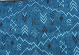 Safaa, Ocean: A Cactus Silk Inspired Upholstery Fabric by the Yard - Annabel Bleu