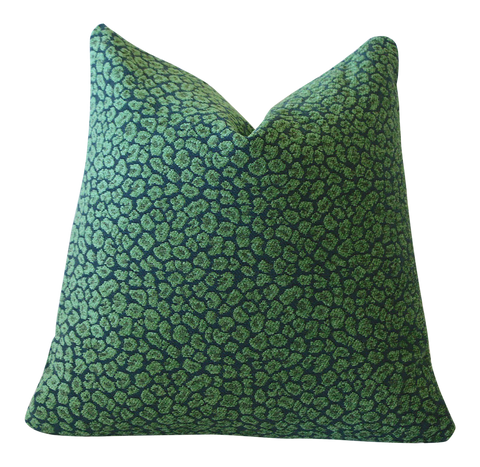Dark Green Velvet Cushion Cover Green Velvet Pillow ZIPPER Pillow Cover Solid Green Pillow Green Velvet Pillow Cover Annabel Bleu