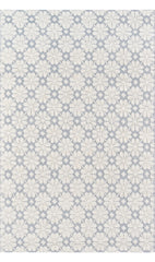SALE: Madcap Cottage Light Blue Floral Rug: 2x3’