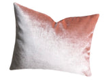 Mare: A Blush Velvet Pillow Cover - Annabel Bleu