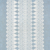 Wentworth Embroidery: Schumacher Fabric by the yard - Annabel Bleu