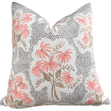 Elise: Floral Bouquet Pillow Cover in Sepia - Annabel Bleu