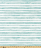 Watercolor Striped Home Decor Fabric / Cotton Upholstery Fabric / Medium weight fabric / Upholstery Fabric - Annabel Bleu