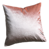 Mare: A Blush Velvet Pillow Cover - Annabel Bleu