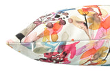 Bright Blooms Painterly Pillow Cover: Available in 10 Sizes - Annabel Bleu
