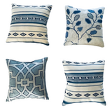 Schumacher Mini Pillows / Ringbearer Pillows - Annabel Bleu