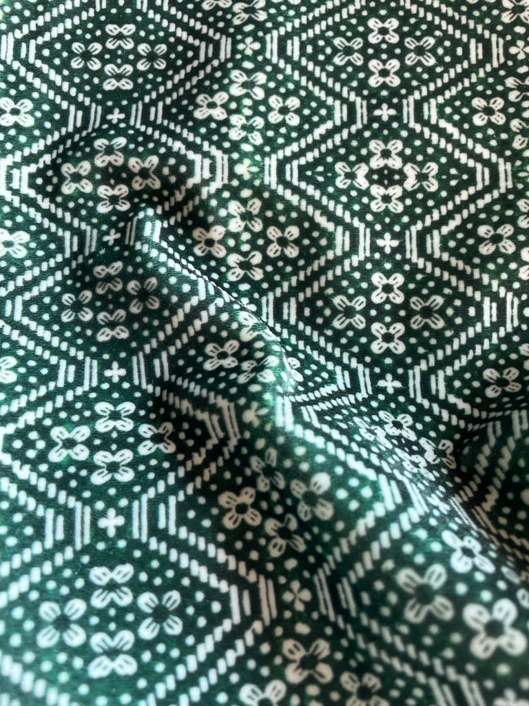 Green Velvet Upholstery Fabric by the Yard Azure Green Velvet