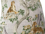 Lounging Leopards 22x22 Pillow Cover - Annabel Bleu