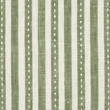 Mathis Stripe: Sage / Schumacher Fabric by the yard - Annabel Bleu
